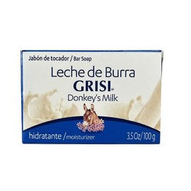 6pk - Donkey's Milk Soap - Jabon Leche de Burra - Grisi (3.5 Oz. X 6 Units) by Grisi