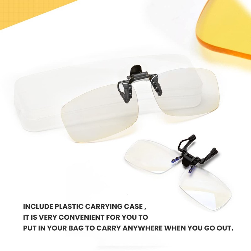 Riwissipa Reading Glasses Clip On Magnifiers for Eyeglasses and Flip