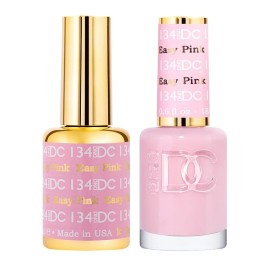 DND DC Match UV Gel + Nail Polish #134 Easy Pink