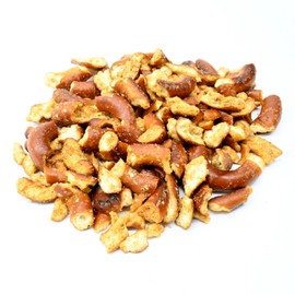 Candy Retailer Garlic Hot Wing Pretzel Pieces 1 Lb