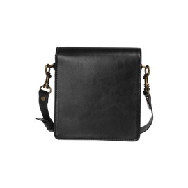 Polaroid Custom Designed Vintage-Inspired Genuine Leather Case for Polaroid Socialmatic - Removable Shoulder Strap Included - Black