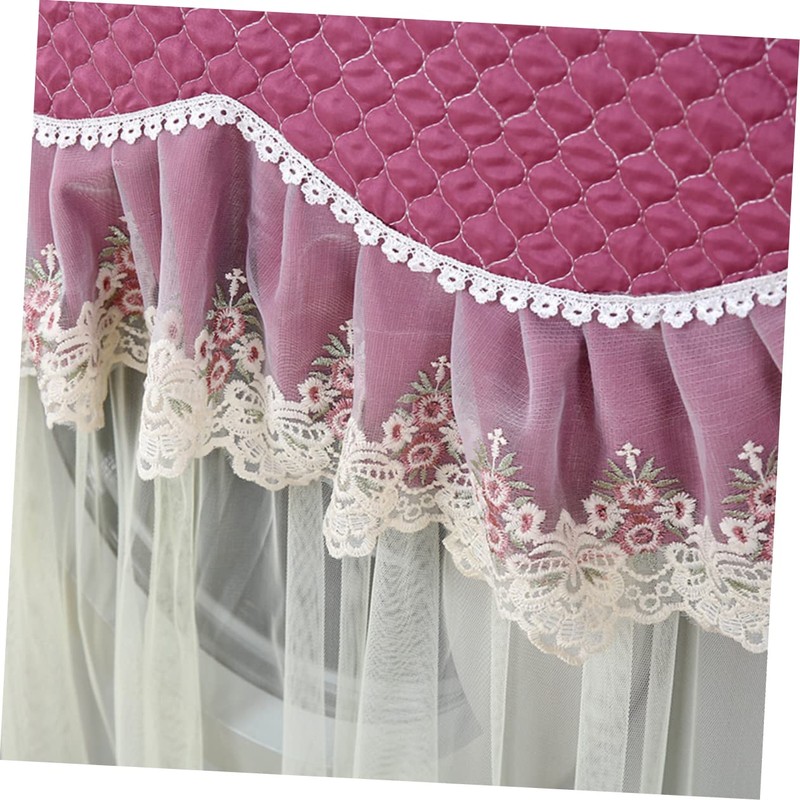 iplusmile Delicate Washing Machine Cover Purple Washer Protector for Home
