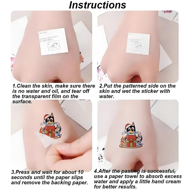 Children's Tattoos for Children's Birthday Party Decoration