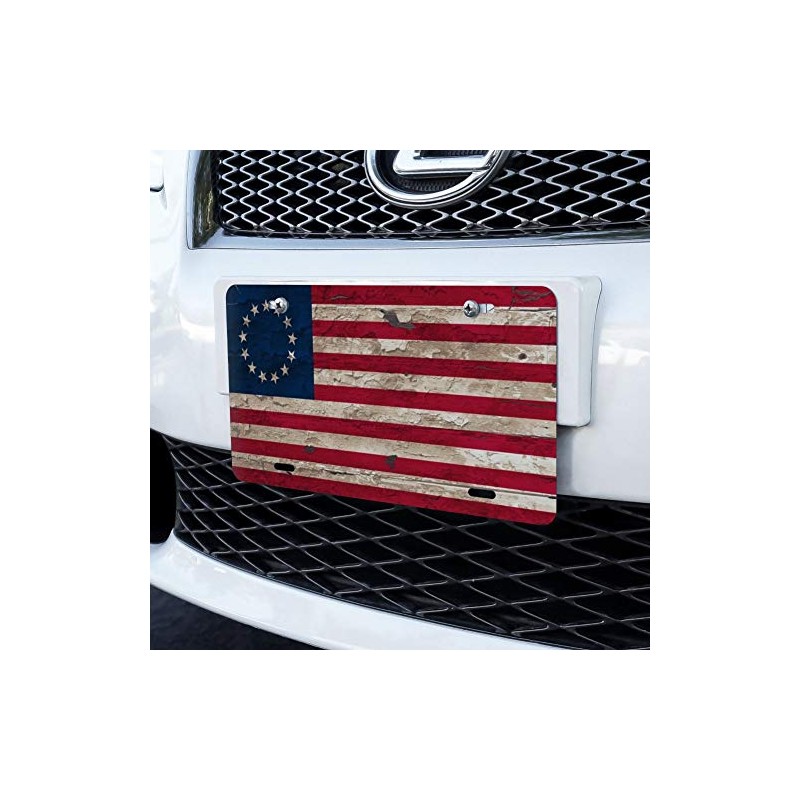 GRAPHICS & MORE Rustic Betsy Ross 1776 Distressed American Flag
