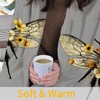 JOOCAR Flannel Throw Blanket Cute Fluffy Bumblebee Insect Bee Cozy&Soft
