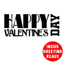 Wright Home & Gift To The Moon Valentines/Galentines Day Greeting Cards | 1 Pack Single + 1 Envelope (5x7)