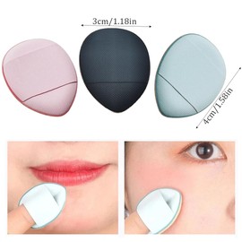 EBHO 20 Powder Puff Triangle, Makeup Sponge, Triangular Makeup Sponge, Soft, Washable, Reusable Powder Puff Sponge with Back Strap