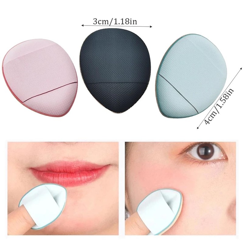 EBHO 20 Powder Puff Triangle, Makeup Sponge, Triangular Makeup Sponge,