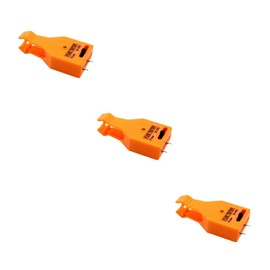 Operitacx 3 Stück Sicherungstester Sicherungsprüfung Sicherungsprüfer Und Abzieher Sicherungsentfernungswerkzeug Sicherungszieher Orange