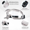 MOVNUOCA Chemistry Lab Safety Goggles,that Fit Over Glasses,Scientific, Construction, Woodworking,