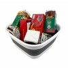 SAMMART 8L Collapsible Tub - Foldable Dish Tub - Portable