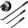 Pry Bar Set, 12", 17" and 25" Heavy Duty Pry