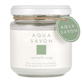 AQUA SAVON Aqua Soap Fragrance Gel Emerald Soap Scent, 4.9 oz (140 g)