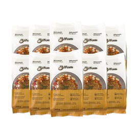 BIFUM Brown Rice Noodles Vermicelli 7.05 oz (Pack of 10 Bags) High Fiber, Vegan & Gluten Free Food Ready in 2 Minutes - Perfect for Ramen, Salad Mix, Asian Food Recipes or with Creamy Ricotta and Pistachios