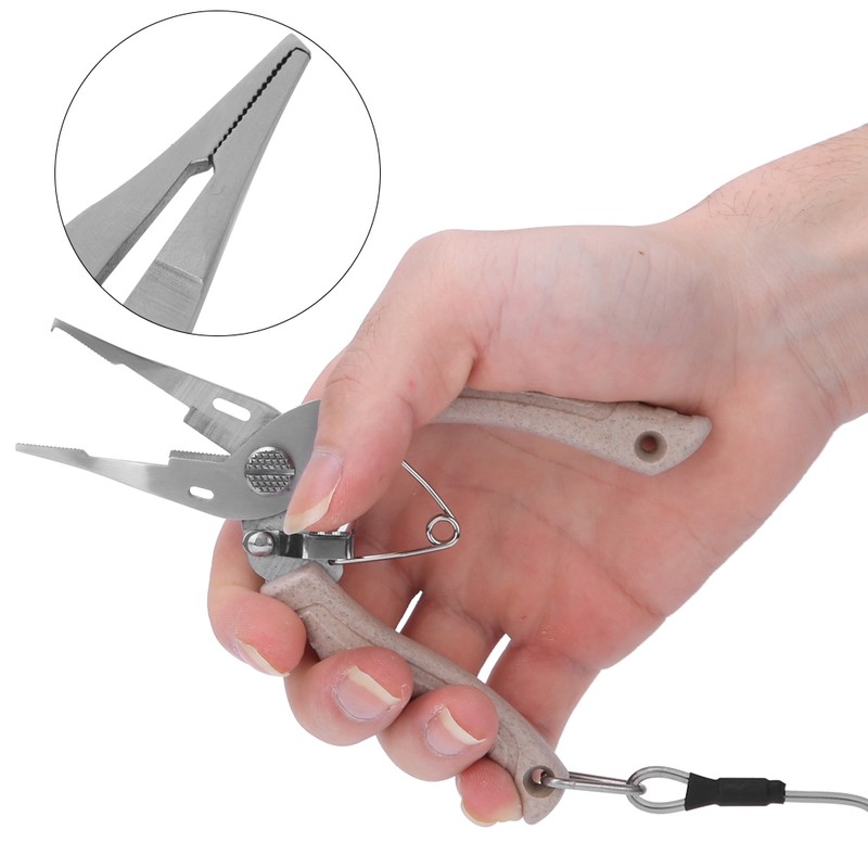 Multi Functional Stainless Steel Fishing Lure Pliers Scissors Fishing Control