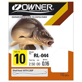 Balzer Owner Haken - Karpfen, schwarz (RL-044), Gr.6