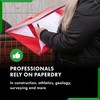 Paperdry Red A4 Landscape Waterproof Clipboard - Cold Proofing Agent,