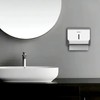 Bertreno Commercial Paper Towel Dispenser Wall Mounted C-fold Hand Towel