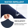 TOPYUMH Water Repellent Sectional Couch Cushion Covers L Shaped Sofa