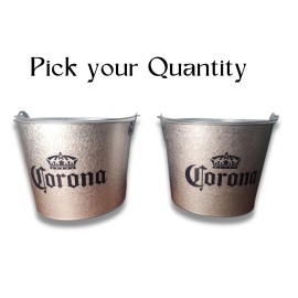 Corona Beer Bucket With Built In Bottle Opener -  *Pick your Quantity* - 3