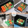 Moukiween Lunch Box Dividers, 6pcs Silicone Bento Divider Insert, Lunch