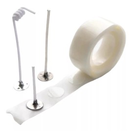 La Brujita Wax 1 Rollo De 100 Pegantinas Para Velas.