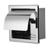 Mirror Surface Toilet Paper Holder Stainless Steel Paper Towel Rack