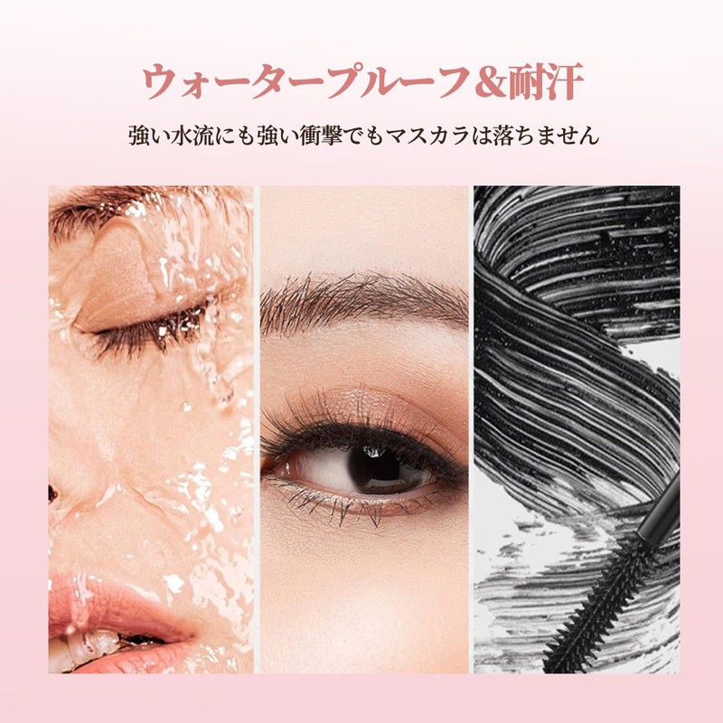 KIADZIE メイクアップセット 長持ち口紅 シアーリップグロス ウォータティント ボリュームマスカラ ルースパウダー ウォータープルーフアイシャドウ 初心者向け トラベルギフト（01-オレンジ）