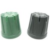 Slit Pot, Plastic Bowl, 2.4 inches (6 cm), Moss Green,