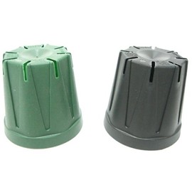 Slit Pot, Plastic Bowl, 2.4 inches (6 cm), Moss Green, 10 Pieces