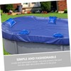 BESPORTBLE 8Pcs Winter Pool Cover Hanging Bag Durable Ground Pool