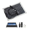 15W 18V Solar Cell Panel Monocrystalline Solar Panel Portable Solar