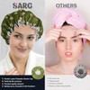 SARG Premium Double Layer Shower Cap for Women with Cool