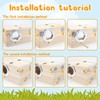 RANYPET Budgie Nesting Box Transparent Design, Bird Nest Breeding Box