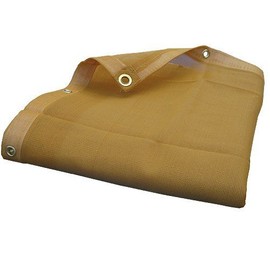 08 X 10 Heavy Duty Desert Beige Mesh Tarp