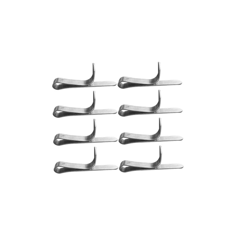 8piezas Herramientas Para Hornear Clips Extensibles Inoxidable Para Pasteles y