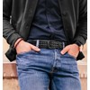 KEMISANT Men's Belt, Leather Belt, Braided Leisure Belt, Golf Belt,