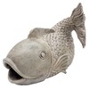 Euiroet Real Fish Sculpture Gutter Downspout Extender,Garden Statues Ornament,Decor Downspout