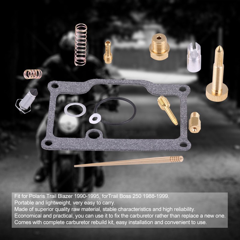 Carburetor Rebuild Kit Carb Repair Tool for Polaris Trail Blazer
