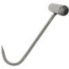 TIHOOD 2PCS Stainless Steel T Hooks T-Handle Meat Boning Hook
