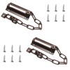 2Pcs Door Chain Lock Anti Theft Door Chain Security Chain