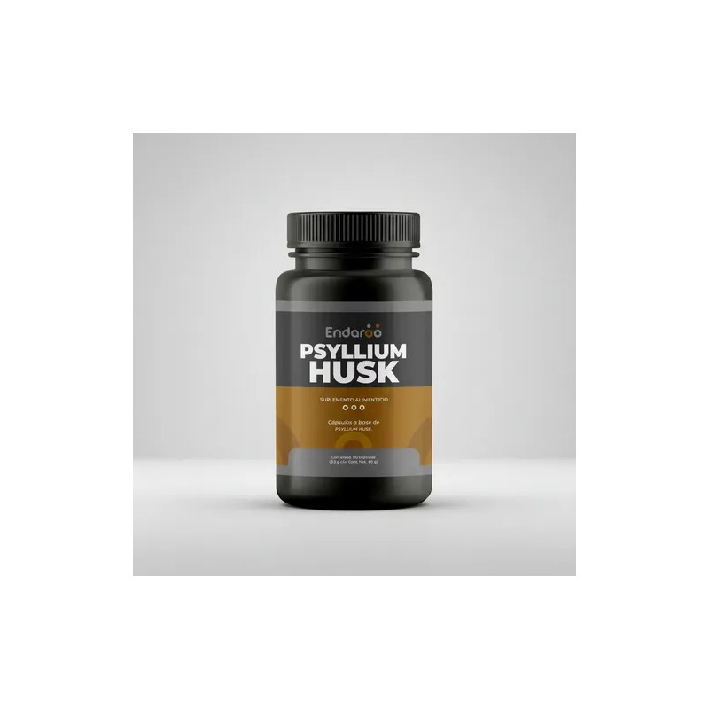 Fibra De Psyllium Husk 100% Puro 60 Cápsulas