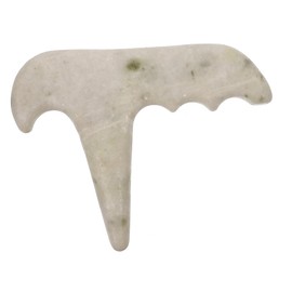 SAFIGLE Reflexology Gua Sha Board Handheld Body Massage Tool for Foot and Facial Care Jade Scraping Tool for Muscle Relief