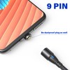 VAFOTON 9Pin Micro USB Magnetic Tips/Quick Charge Magnetic Adapter [3pcs],
