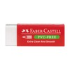 Faber-Castell 189520-BOX20 PVC Free Erasers (Pack of 20), Red