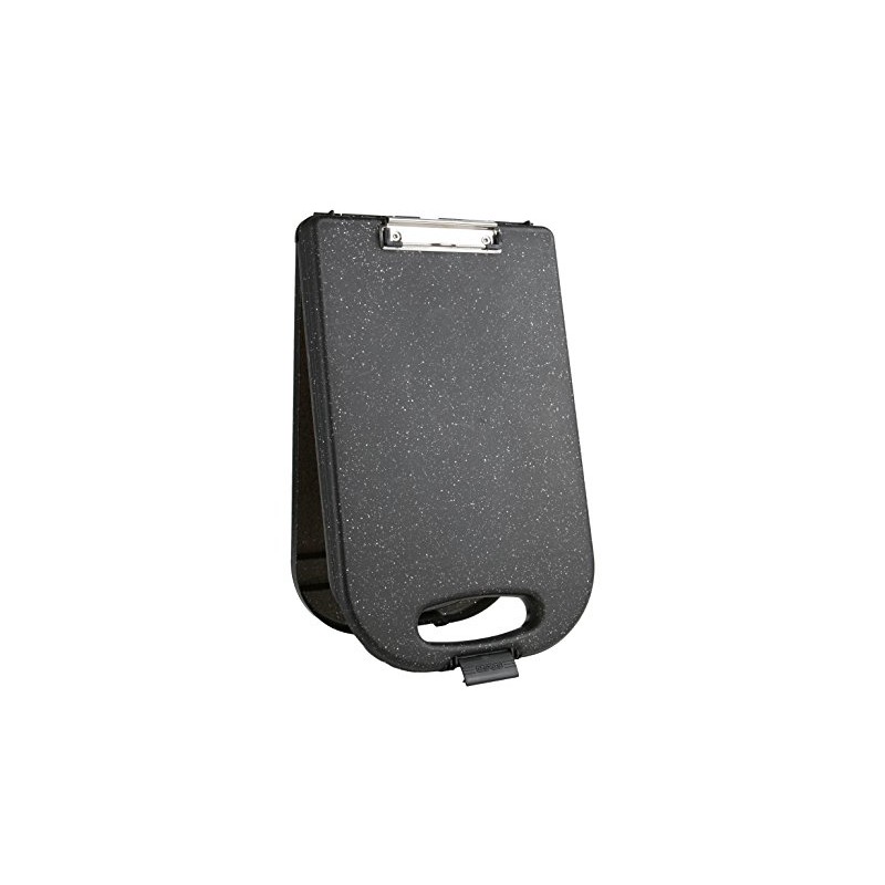 Dexas Clipcase 2 Storage Clipboard with Rounded Handle, Midnight. Organize