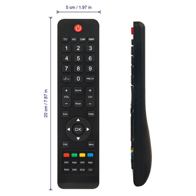 398GRABD1NENEC Replacement Remote Control Fit for NEC MultiSync LCD Monitor