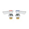 FSE 373-KR-21-300L Faucet Repair Kit, Silver Series 1/4 Turn Ceramic Valve Set, Fits 373-KR-10-4, 11-4, and 13-8 Series Faucets, Includes Hot and Cold Valves with Handles, Fully Assembled