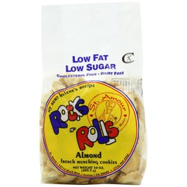 St Amour Rocks N Rolls French Munching Cookies, Almond, 10 Ounce