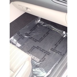 Adhesive Plastic Dealer Must Remove Car Floor Mats (4 MIL / 24 in x 200 FT ROLL)
